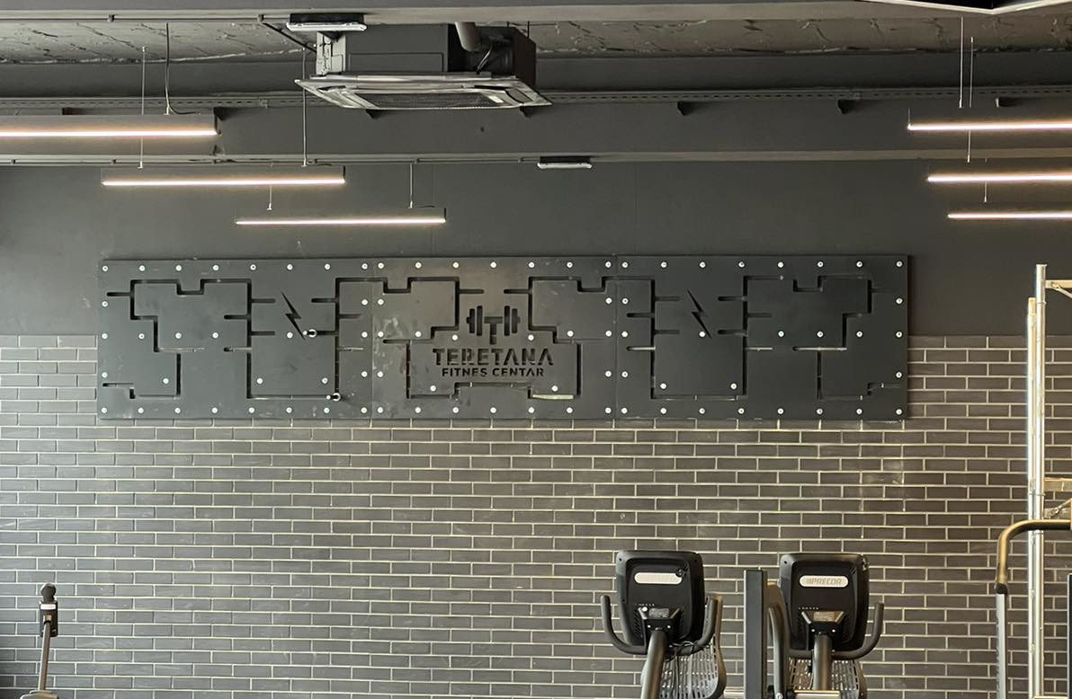 Sprava u fitnes klubu Teretana